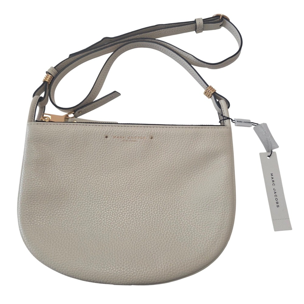 Marc Jacobs Marshmallow Pebble Leather‎ Double Zip Crossbody Bag M0016070-272